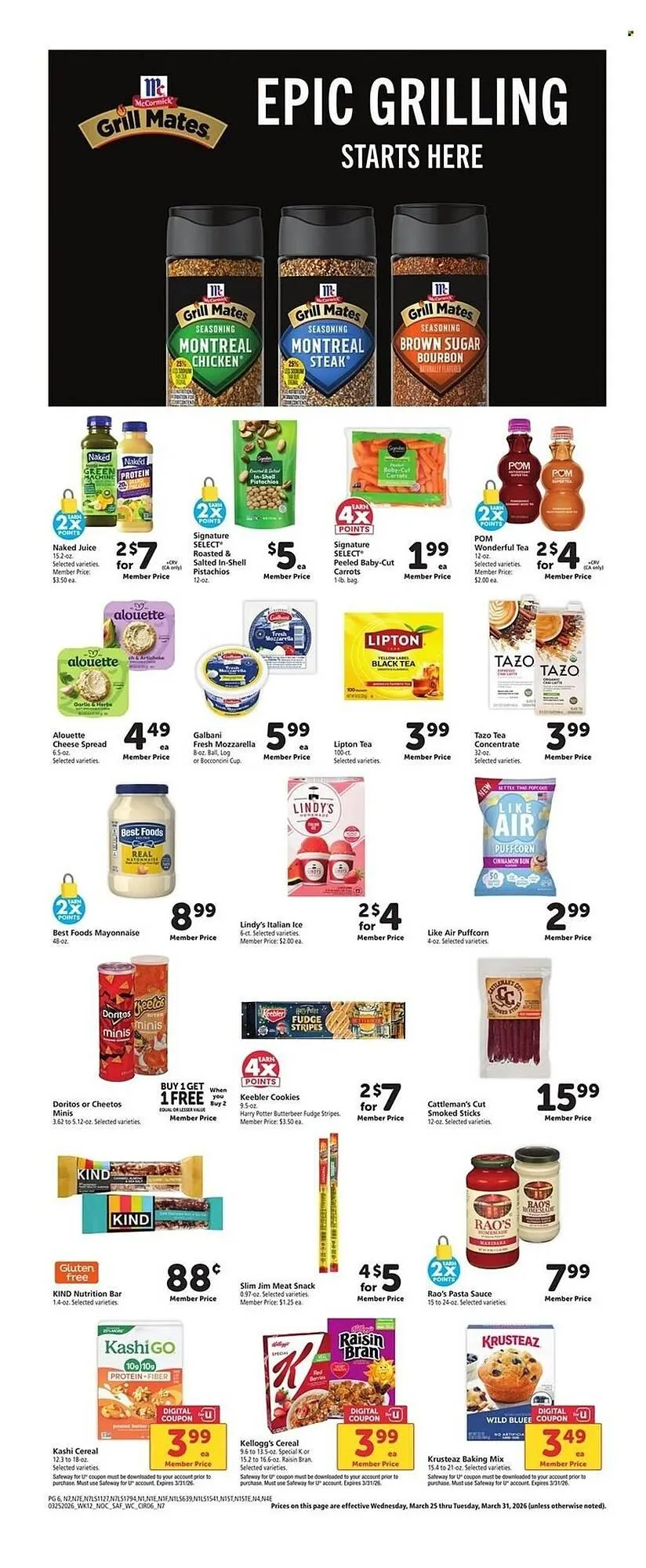 Weekly ad Safeway weekly ad from March 25 to March 31 2026 - Page 6