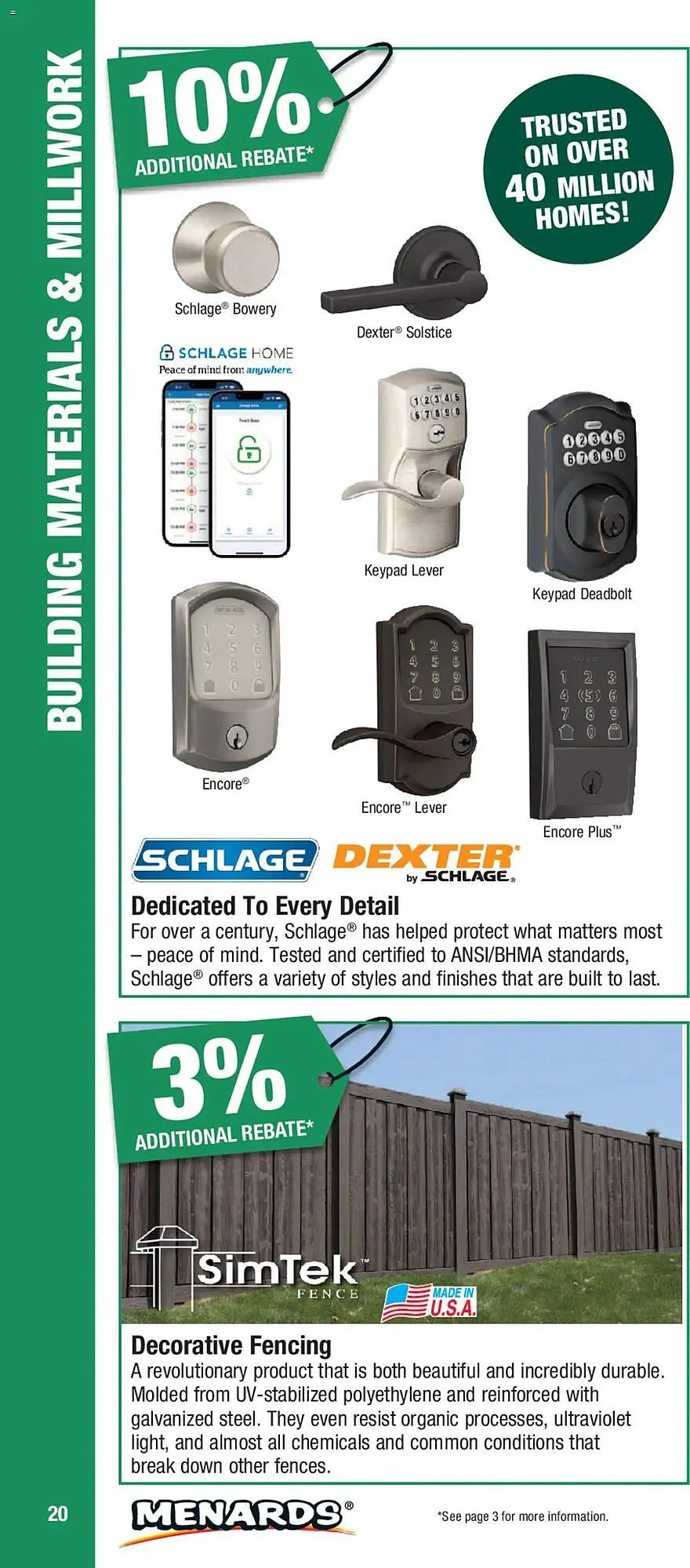 Weekly ad Menards Weekly Ad from January 1 to December 31 2025 - Page 20