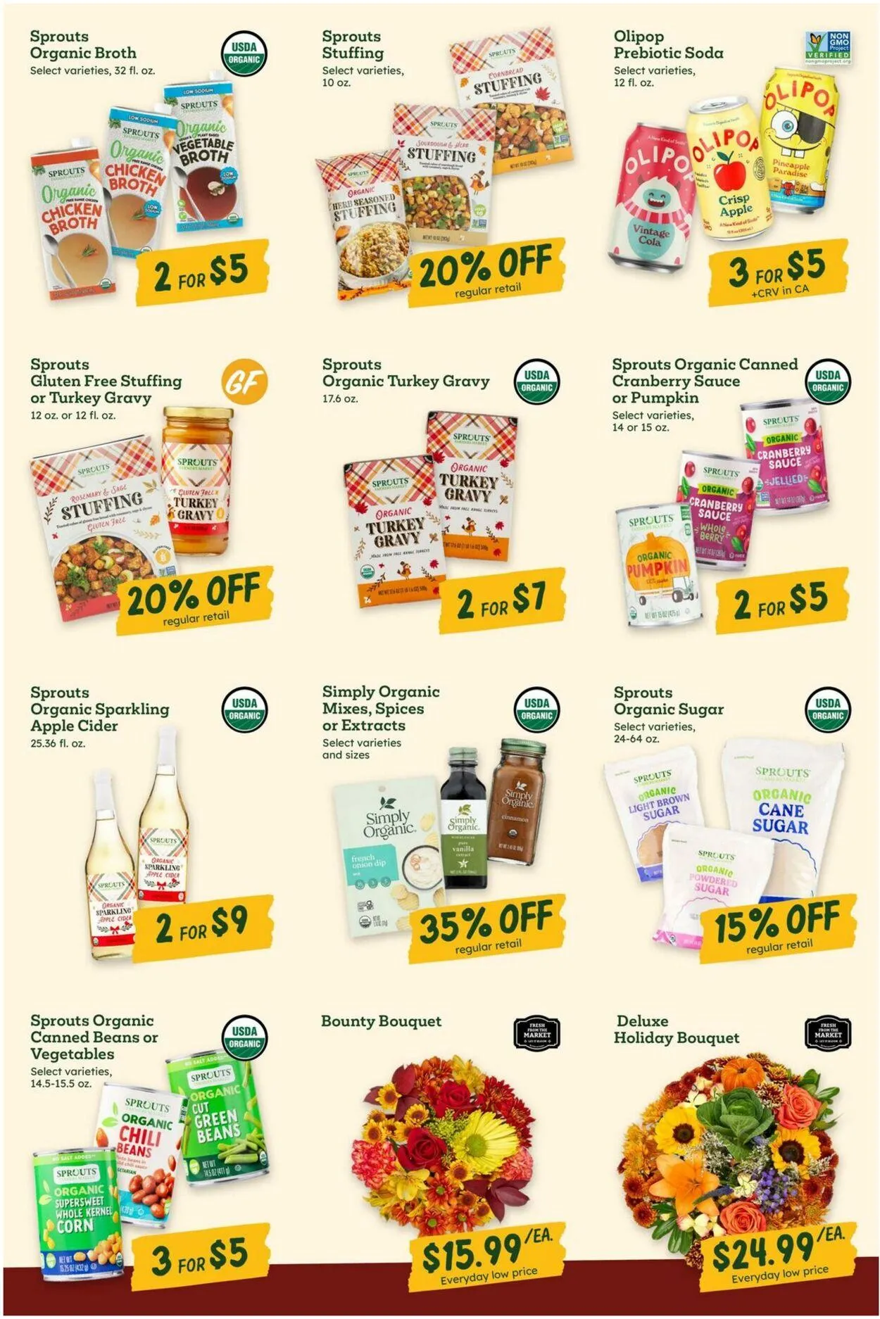 Weekly promotion Sprouts Current weekly ad spanning from November 19 to November 27 2025 - Page 4 for Catalogue 365
