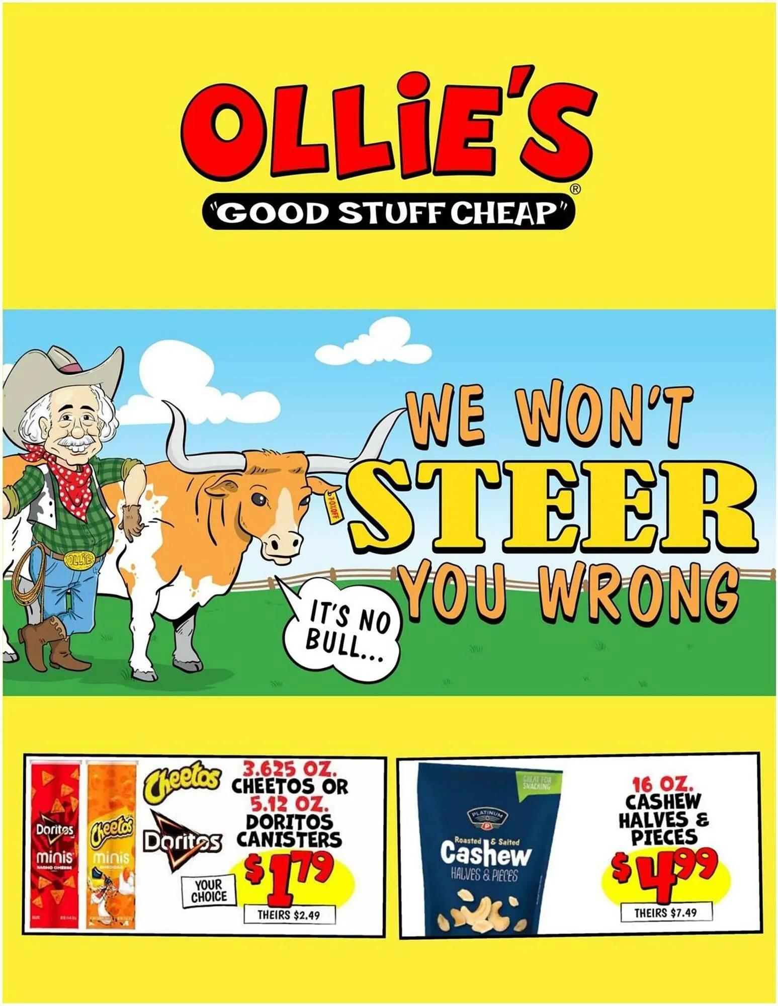 Weekly ad Ollie's Weekly Ad from April 25 to April 30 2025 - Page 1