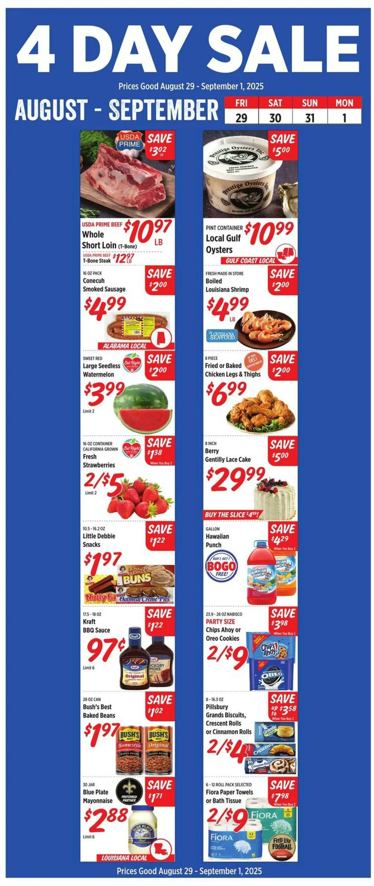 Weekly ad Rouses Current weekly ad from August 27 to September 3 2025 - Page 1