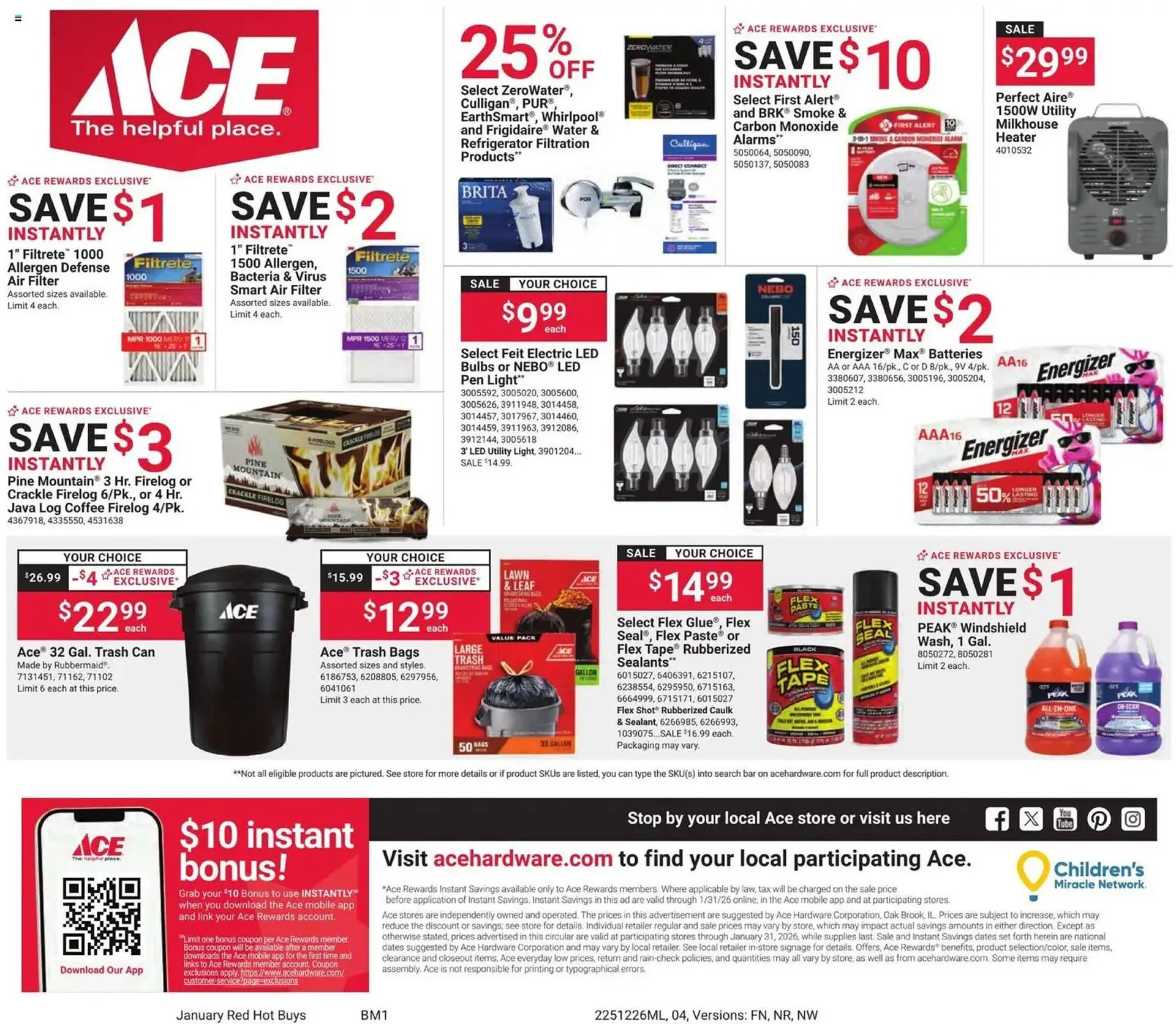 Weekly ad Ace Hardware flyer from December 26 to January 31 2026 - Page 4