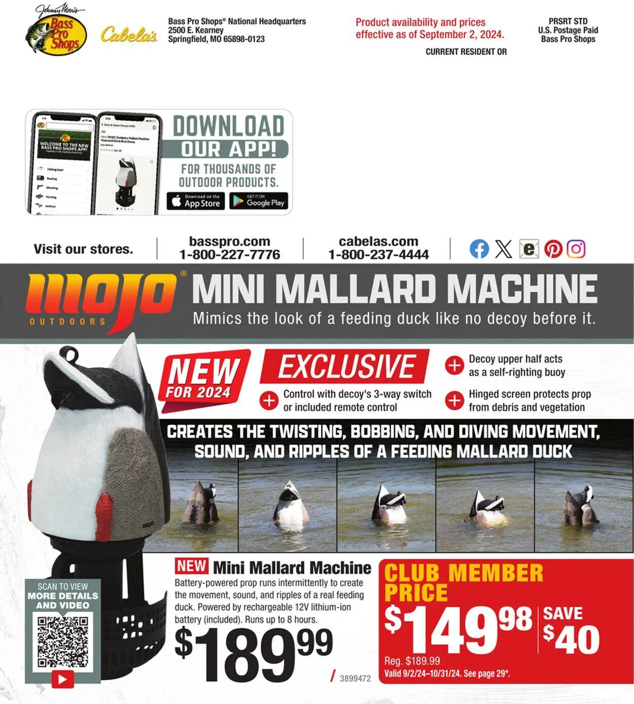 Weekly ad Bass Pro Current weekly ad from September 11 to September 25 2024 - Page 72