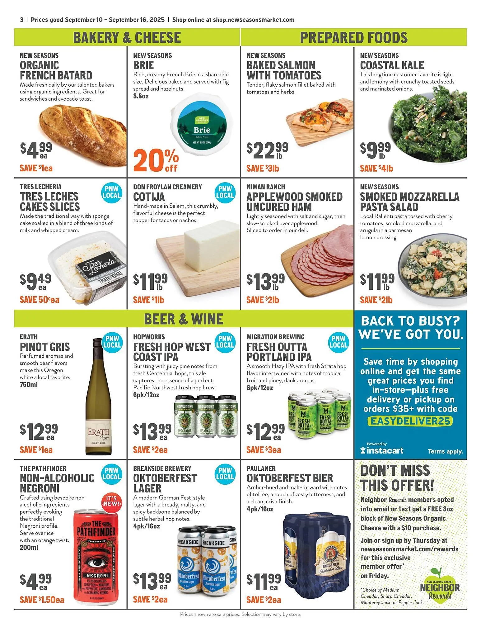 Weekly ad New Seasons Market weekly ad from September 10 to September 16 2025 - Page 3
