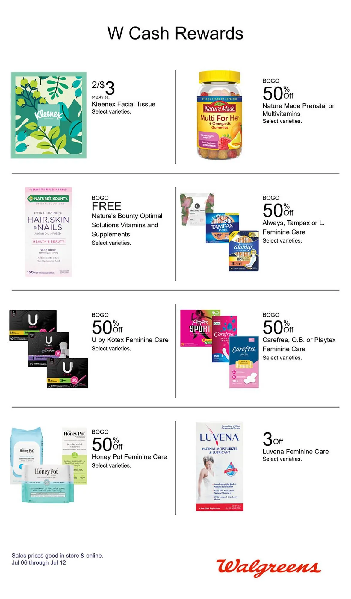 Weekly ad Walgreens Weekly Ad from July 6 to July 12 2025 - Page 9