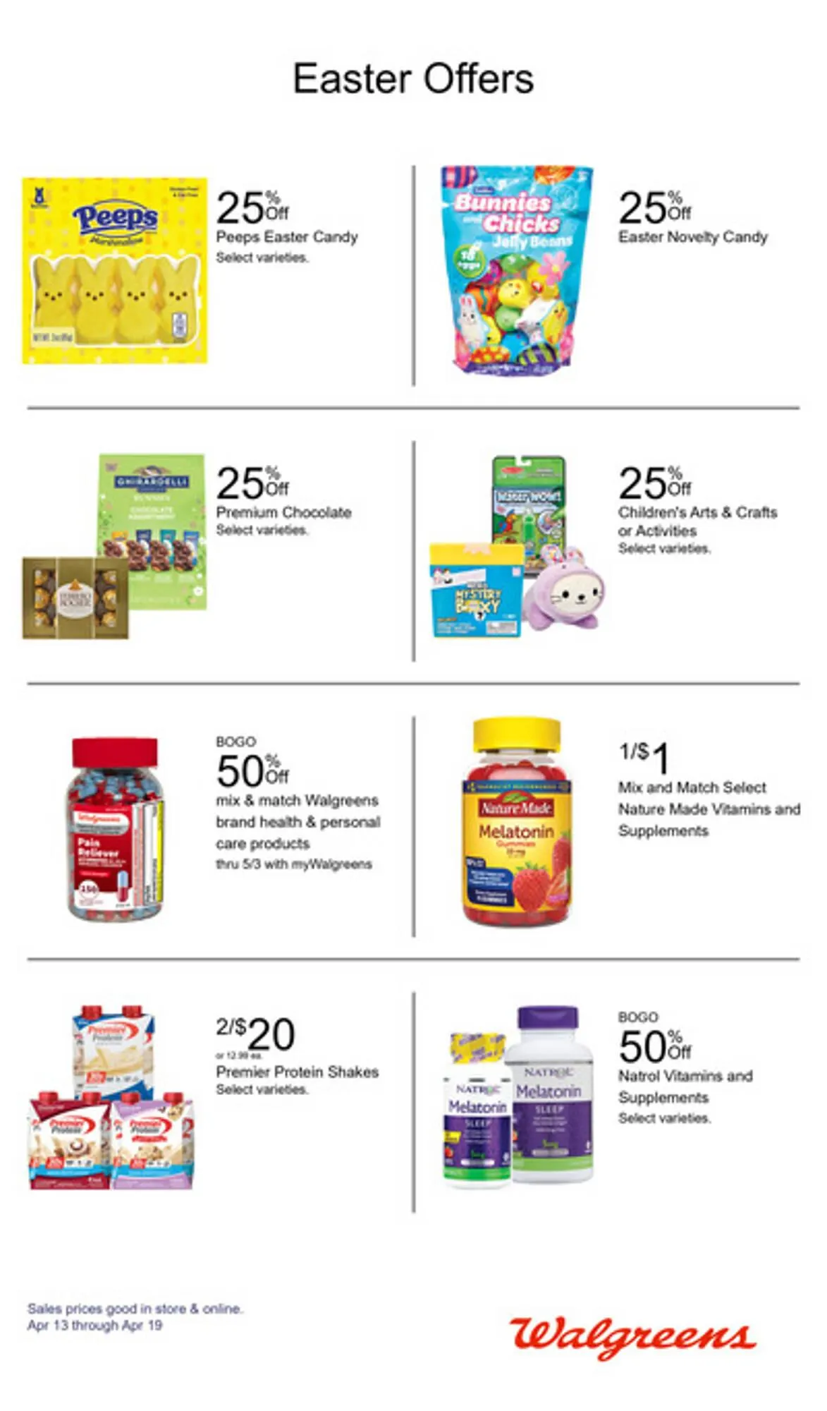 Weekly ad Walgreens Weekly Ad from April 13 to April 19 2025 - Page 2