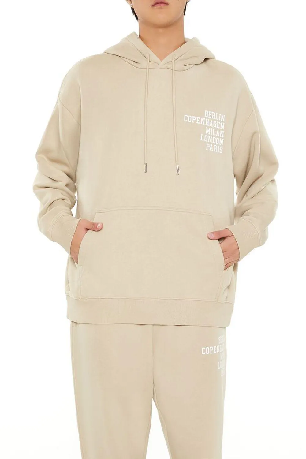 European City Names Hoodie