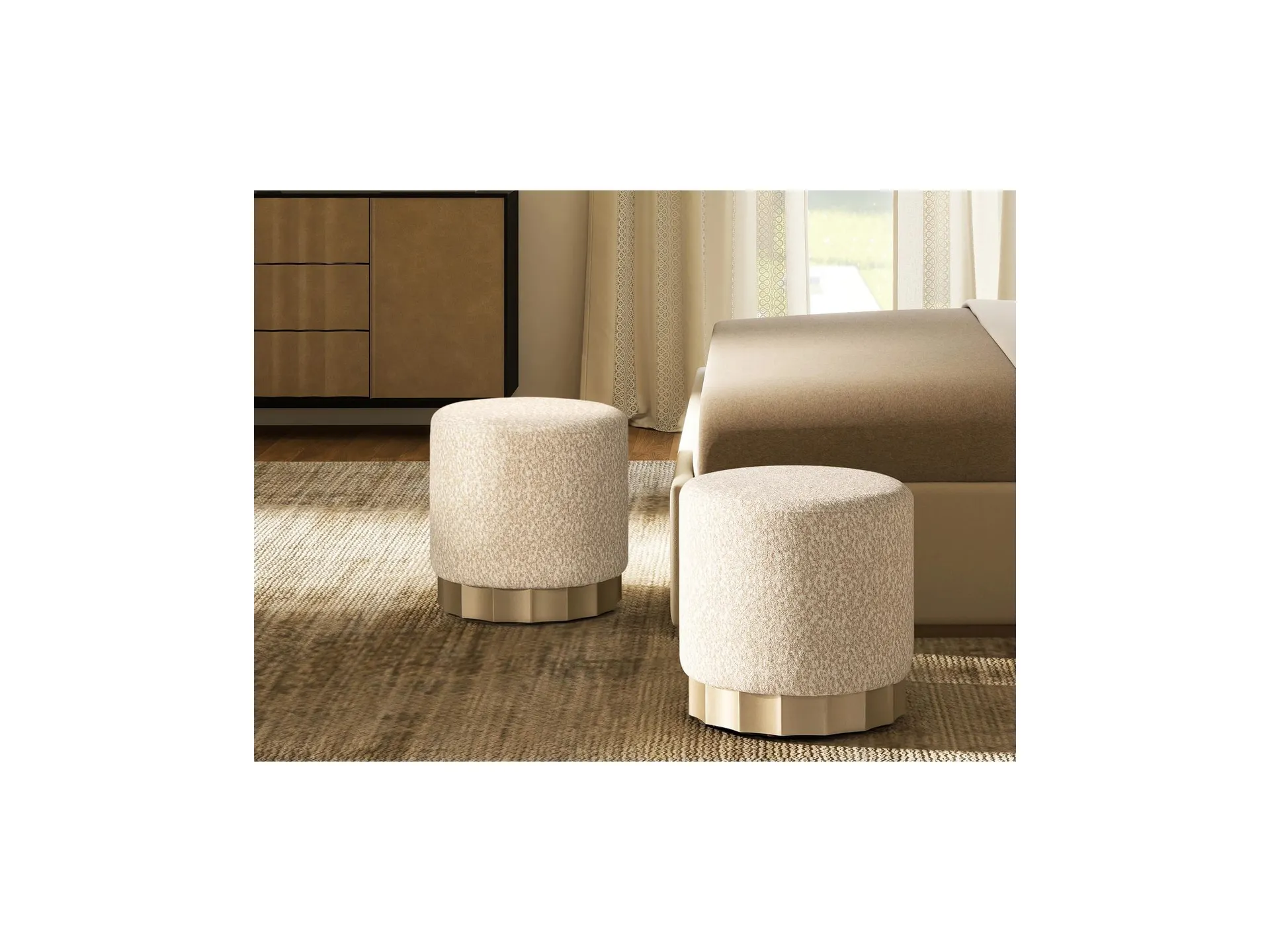 Jennifer Taylor Home Hampton Ottoman