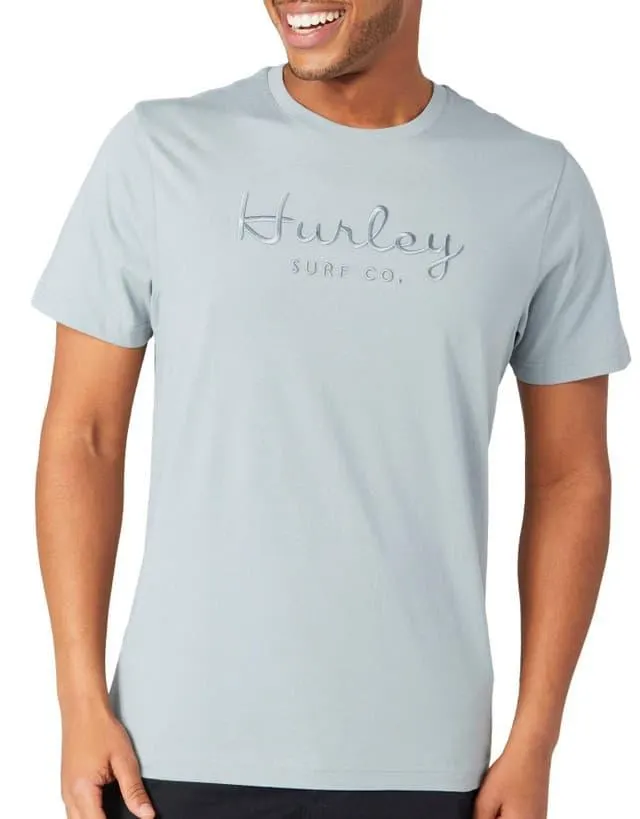 Hurley Mens Signature Short Sleeve Graphic Tee