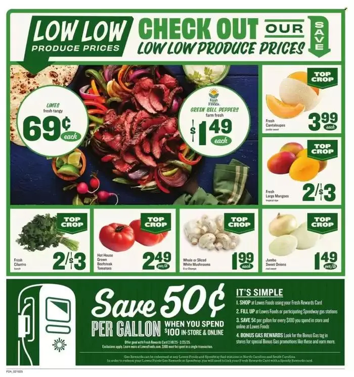 Weekly ad Lowes Foods Weekly ad from February 19 to February 25 2025 - Page 2
