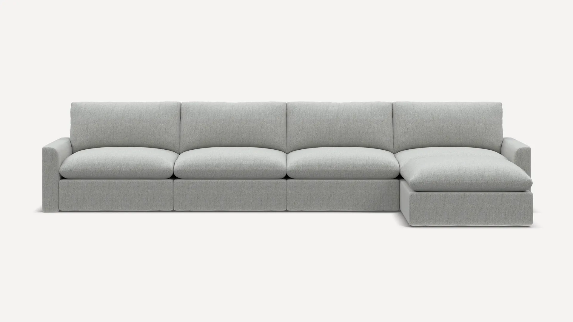 Russet 5-Piece Reversible Chaise Sectional