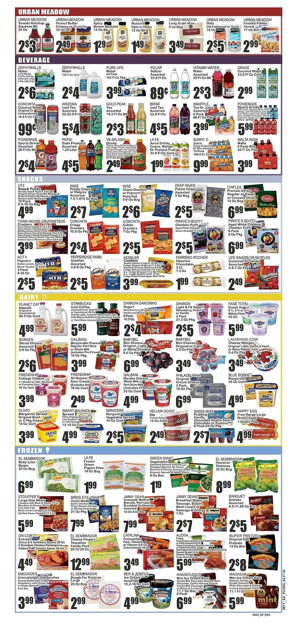 Weekly ad Food Universe circular from April 17 to April 23 2026 - Page 3