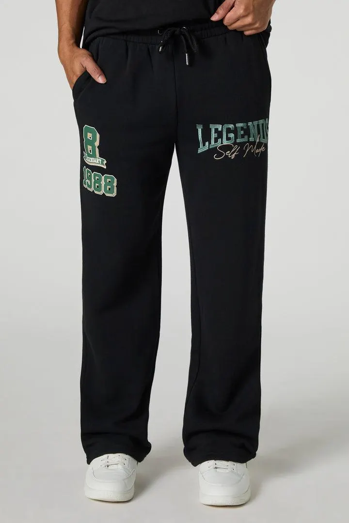 Legend Embroidered Fleece Sweatpant