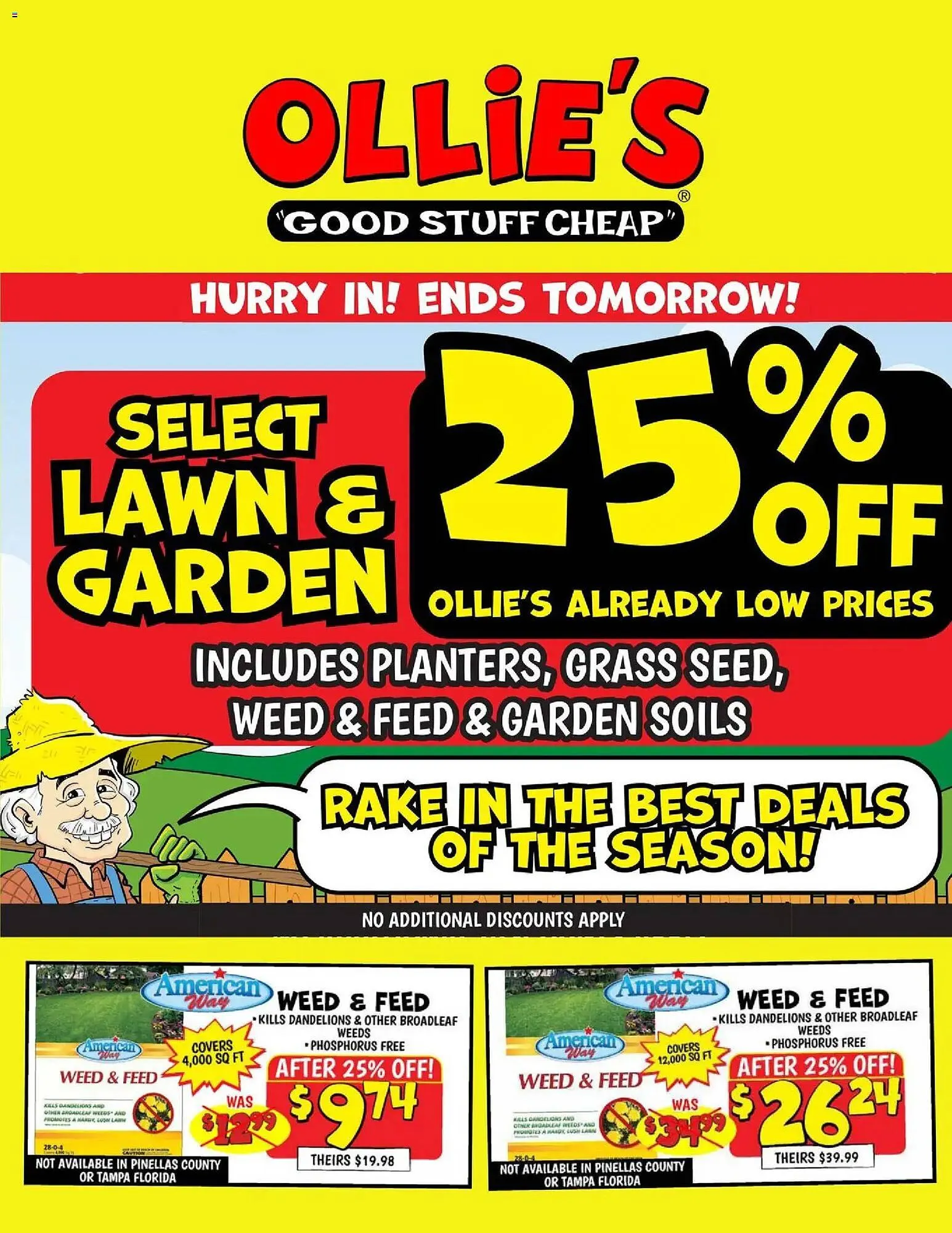 Weekly promotion Ollie's weekly ad spanning from May 2 to May 9 2026 - Page 1 for Catalogue 365