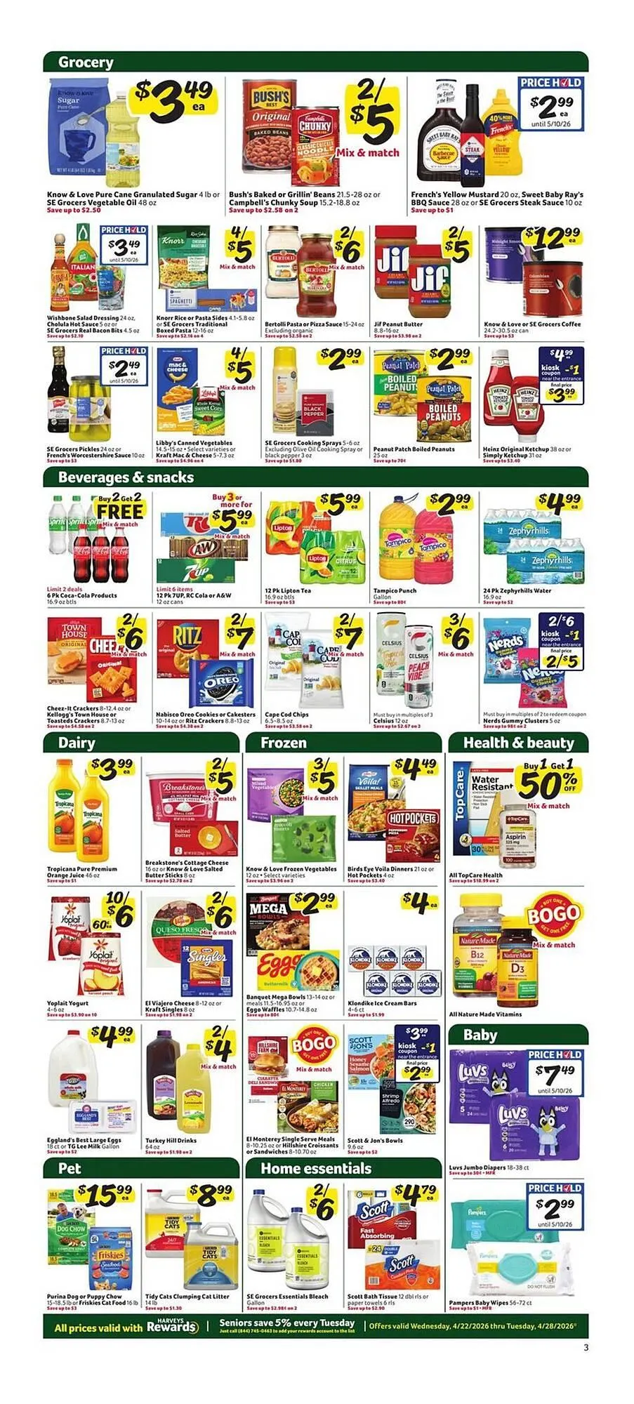 Weekly ad Harveys Supermarkets weekly ad from April 22 to April 28 2026 - Page 5