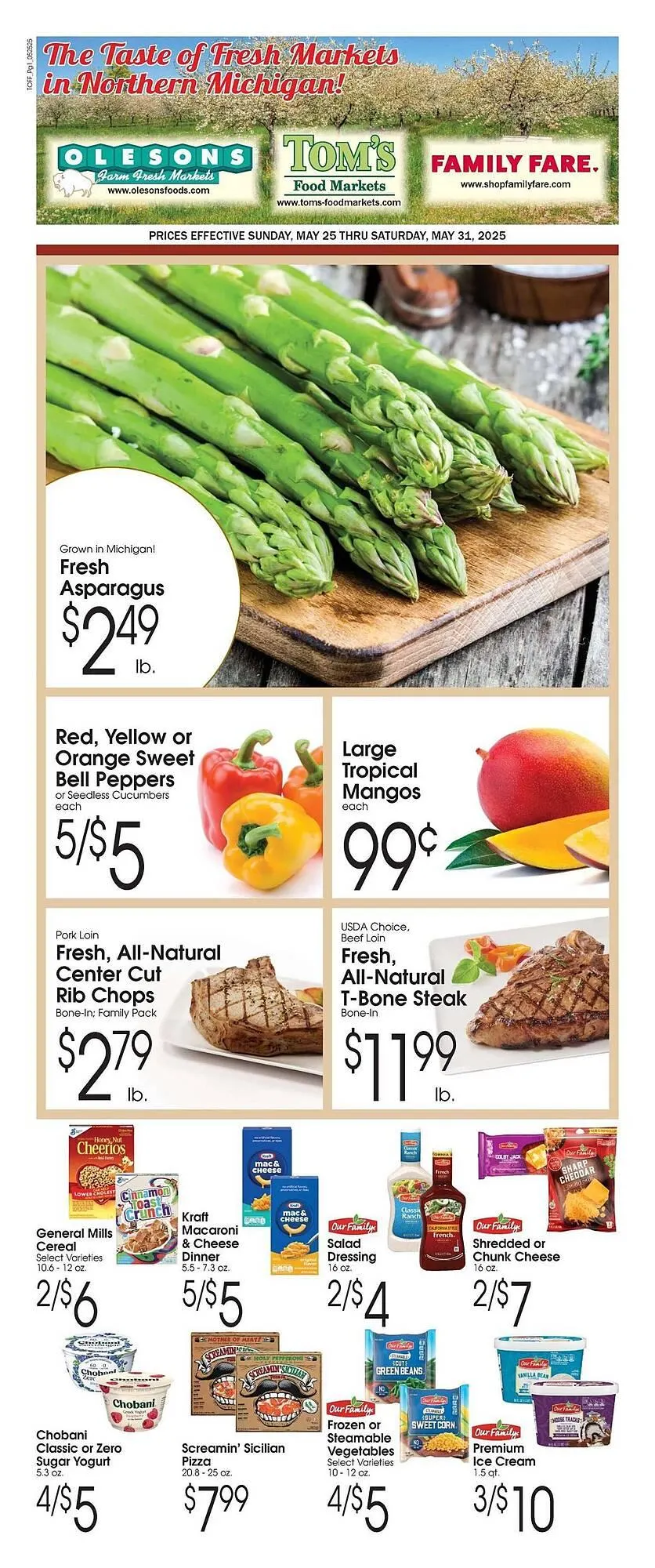 Weekly ad Family Fare Weekly Ad from May 25 to May 31 2025 - Page 1