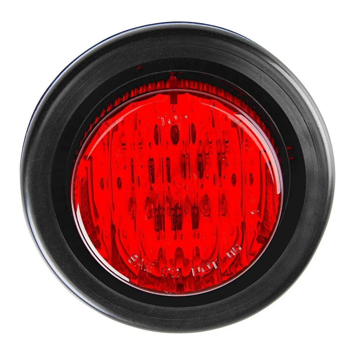 KENWAY 2 in. Round Red LED Marker Trailer Tail Light