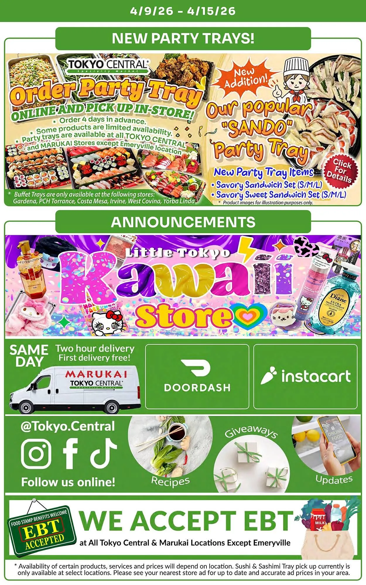 Weekly ad Tokyo Central Specialty Market weekly ad from April 9 to April 15 2026 - Page 10