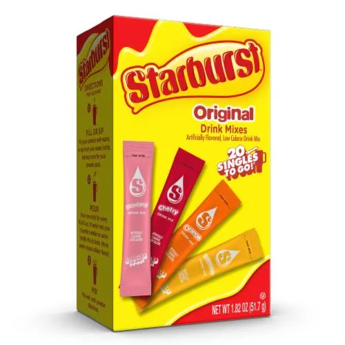 Starburst® Original Singles To Go® Variety Pack Drink Mixes