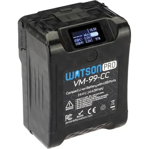 Watson 99Wh V-Mount Battery with USB Ports