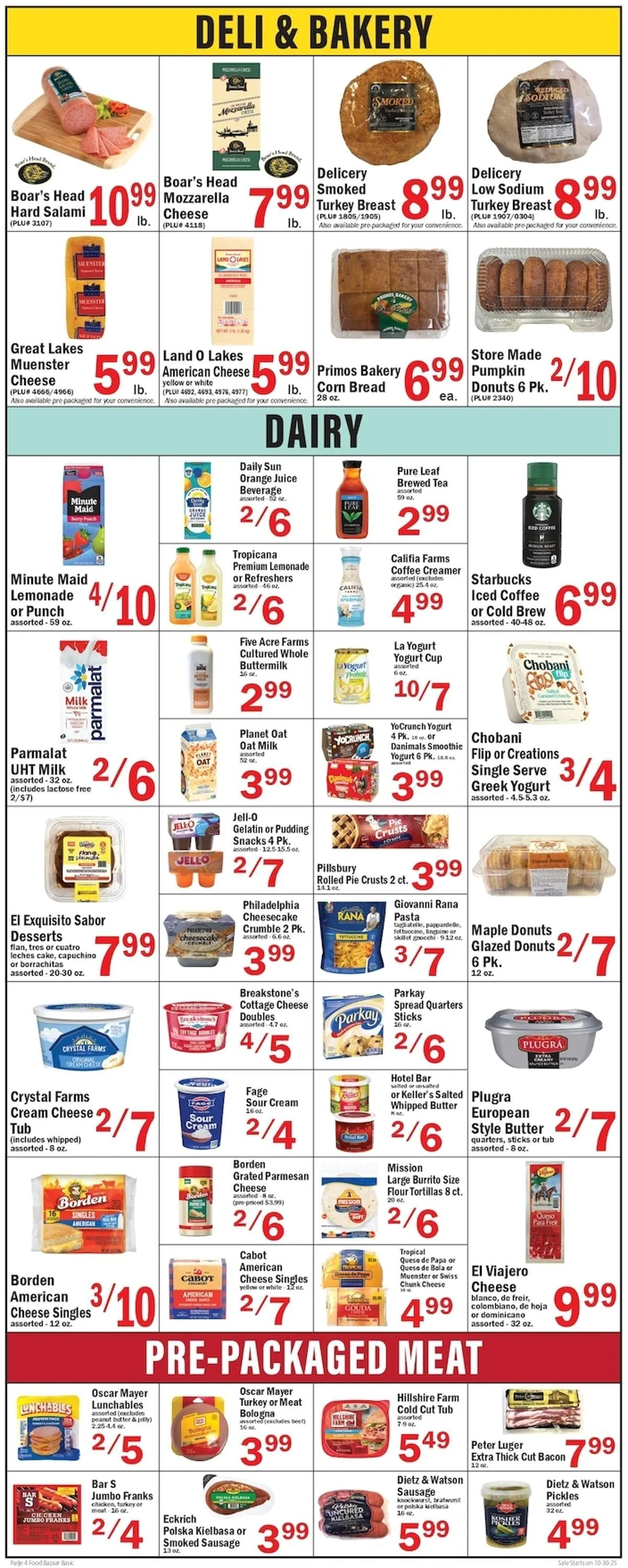 Weekly ad Food Bazaar Current weekly ad from October 30 to November 5 2025 - Page 4