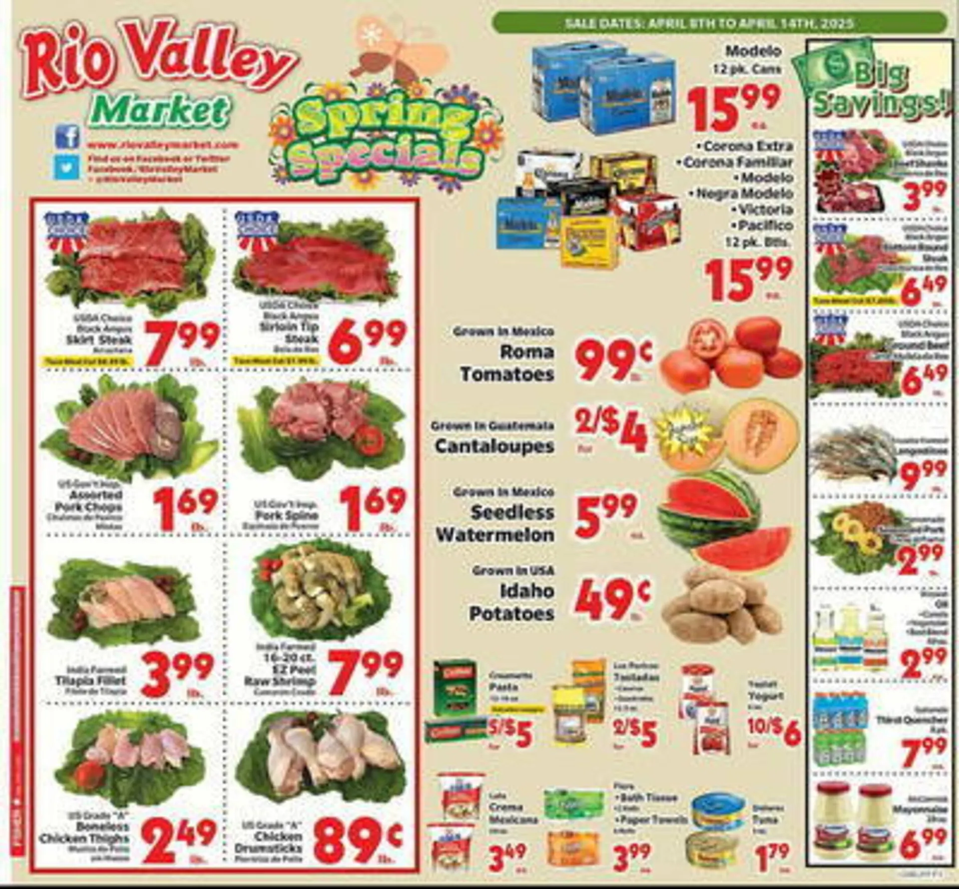 Rio Valley Market Weekly Ad - 1