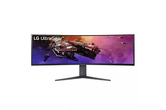 LG 45GR75DCB 45-inch Ultragear Curved Gaming Monitor, 3-Way Adjustable Stand