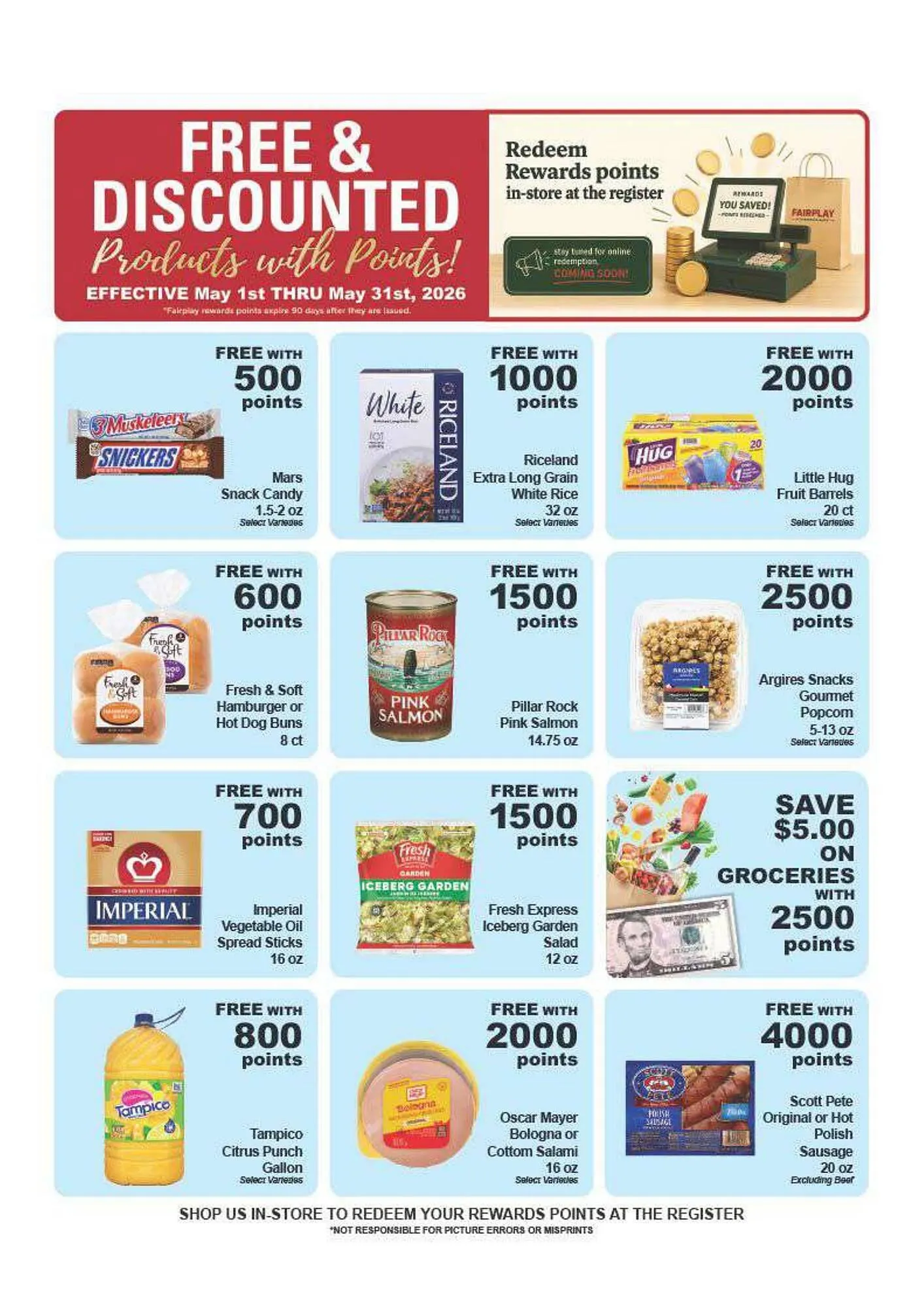 Weekly ad Fairplay weekly ad from May 1 to May 31 2026 - Page 1