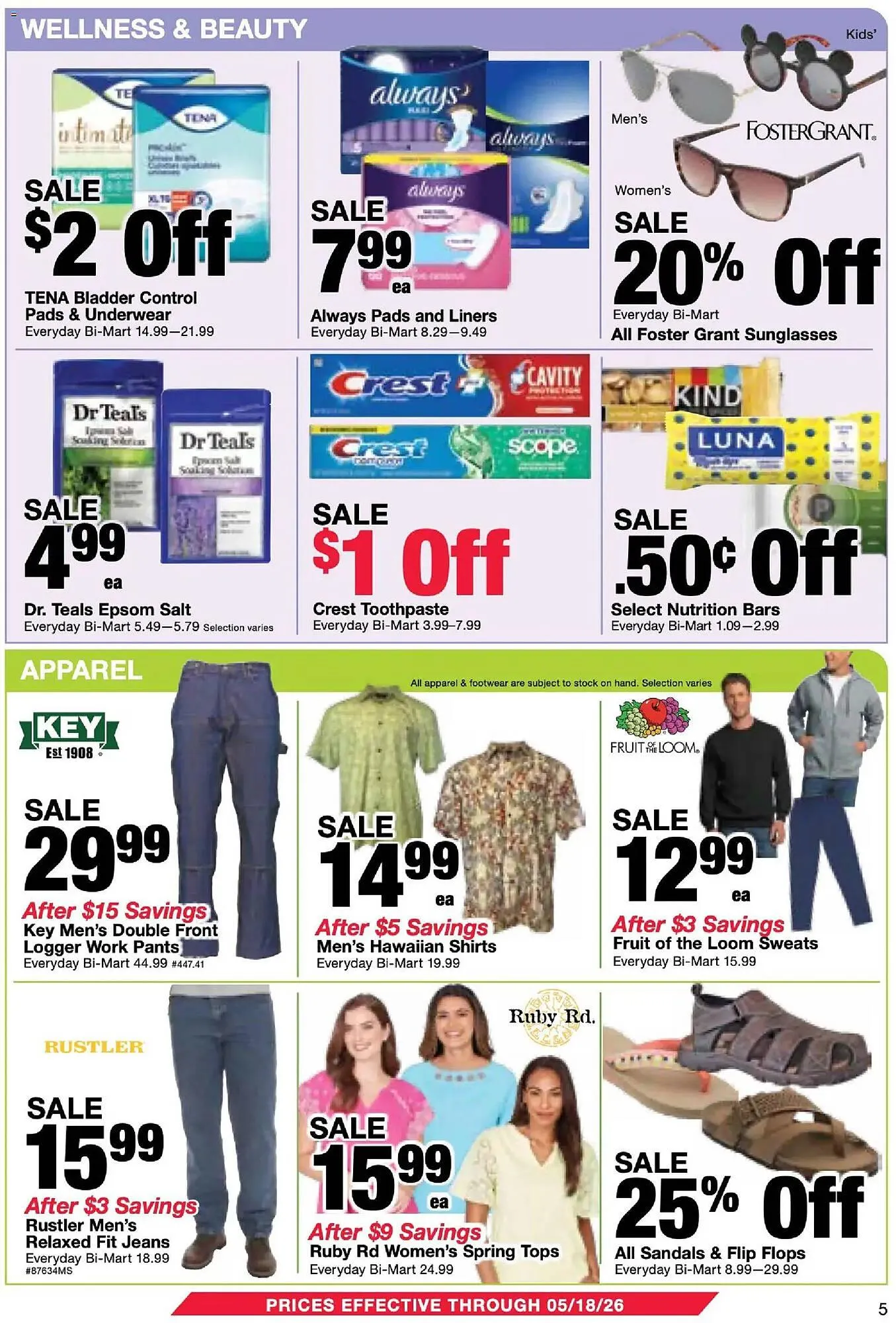 Weekly ad Bi-Mart weekly ad from April 28 to May 19 2026 - Page 5