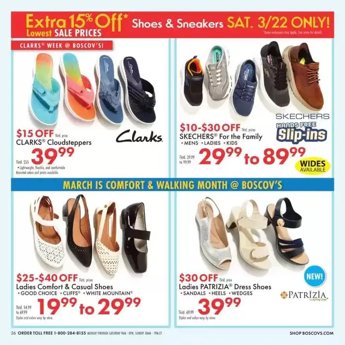 Weekly ad Weekly Ads Boscov's from March 20 to April 2 2025 - Page 26