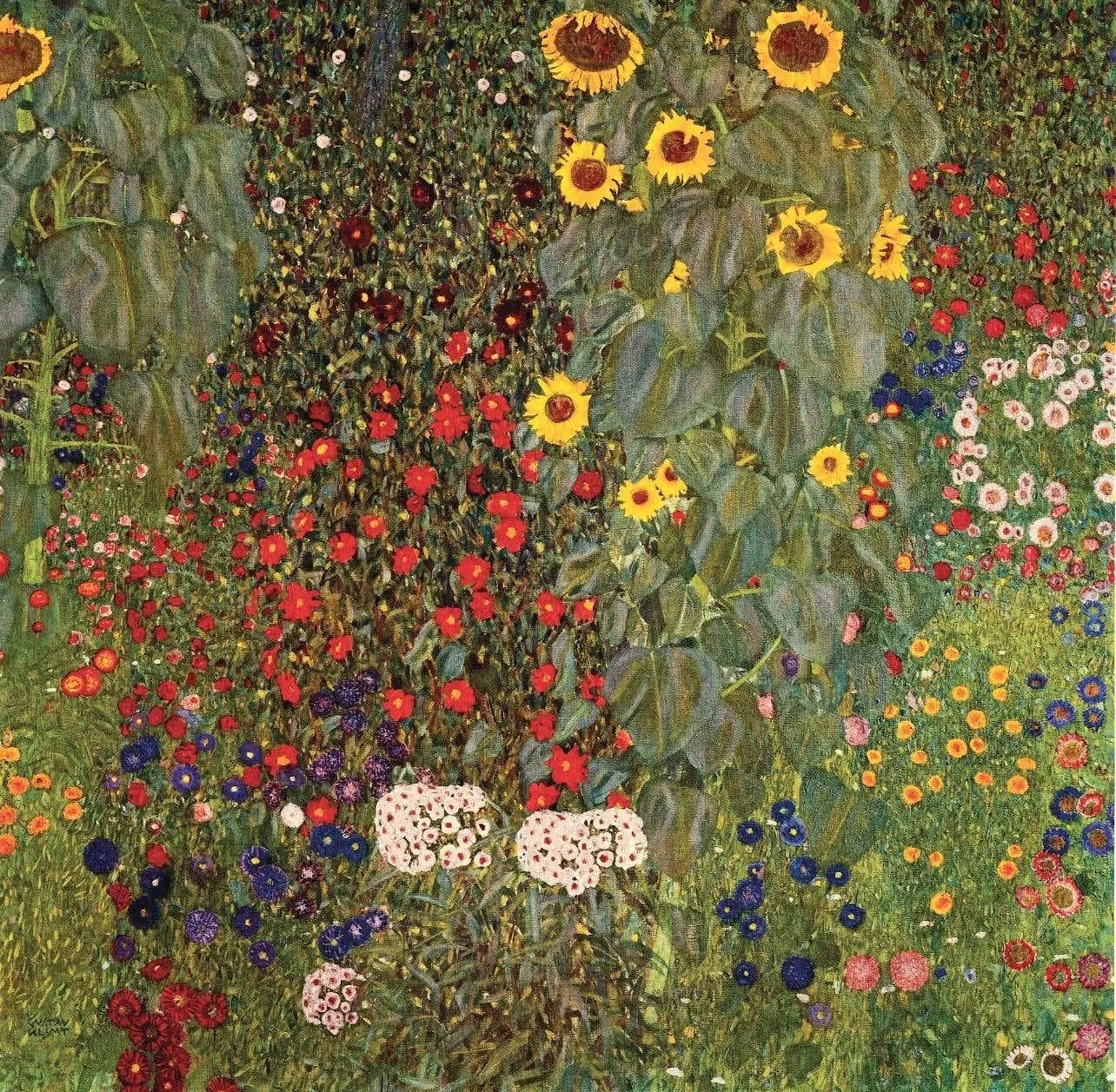 Klimt, Sonnenblumen, Gustav Klimt, Eine Nachlese (after)