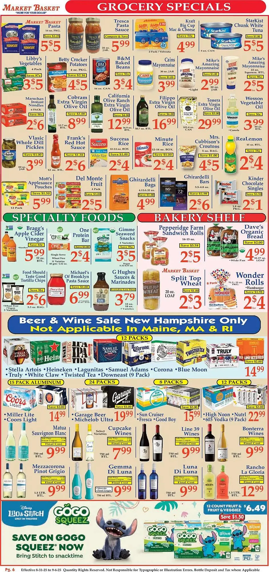 Weekly ad Market Basket Weekly Ad from August 31 to September 6 2025 - Page 6