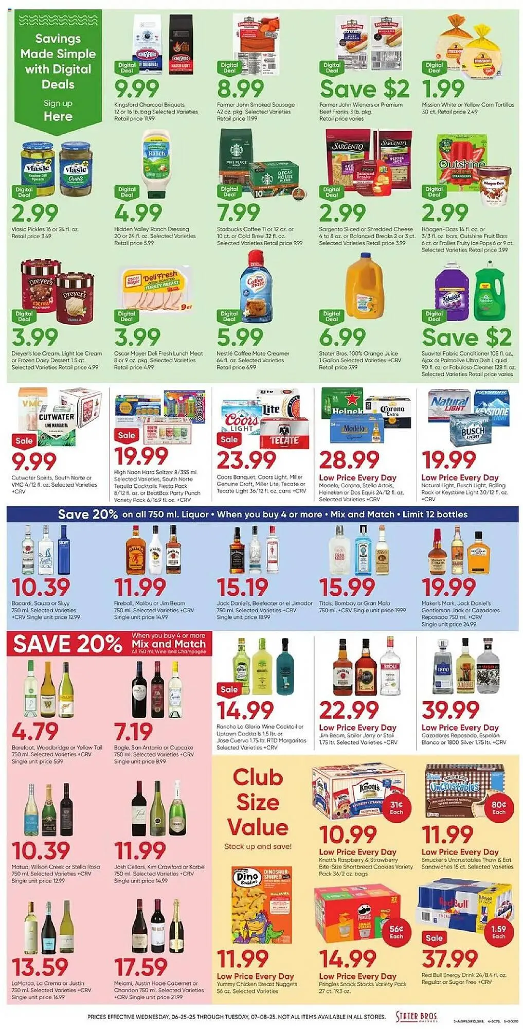 Weekly ad Stater Bros Weekly Ad from June 25 to July 8 2025 - Page 3
