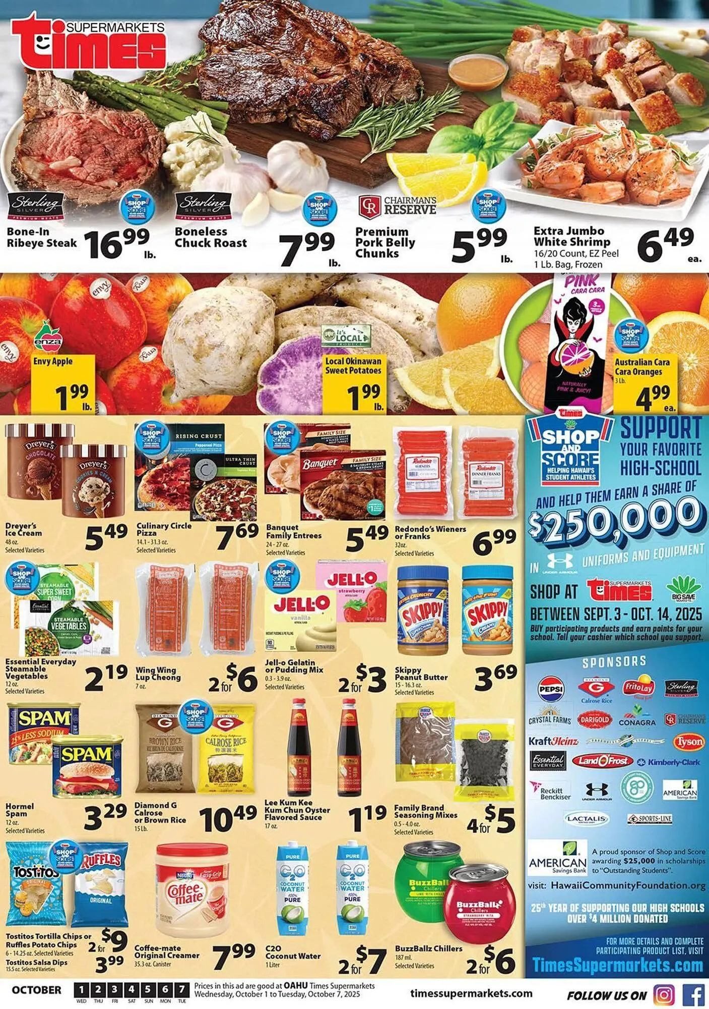 Weekly ad Times Supermarkets weekly ad from October 1 to October 7 2025 - Page 1