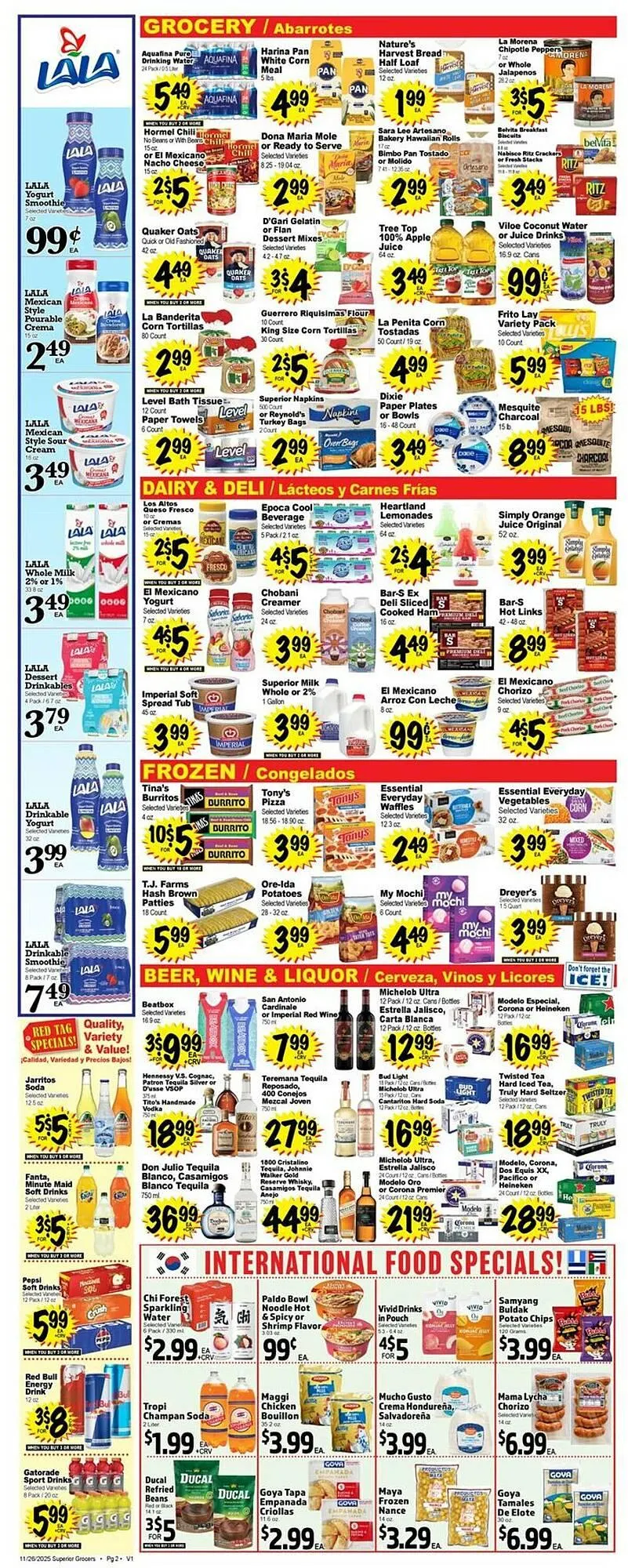 Weekly ad Superior Grocers weekly ad from November 26 to December 2 2025 - Page 2