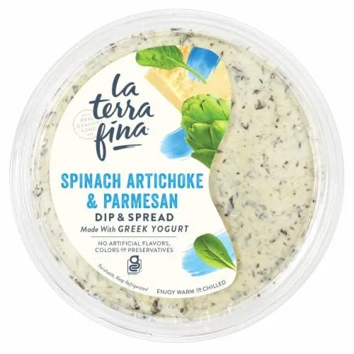 La Terra Fina® Spinach Artichoke & Parmesan Greek Yogurt Dip & Spread