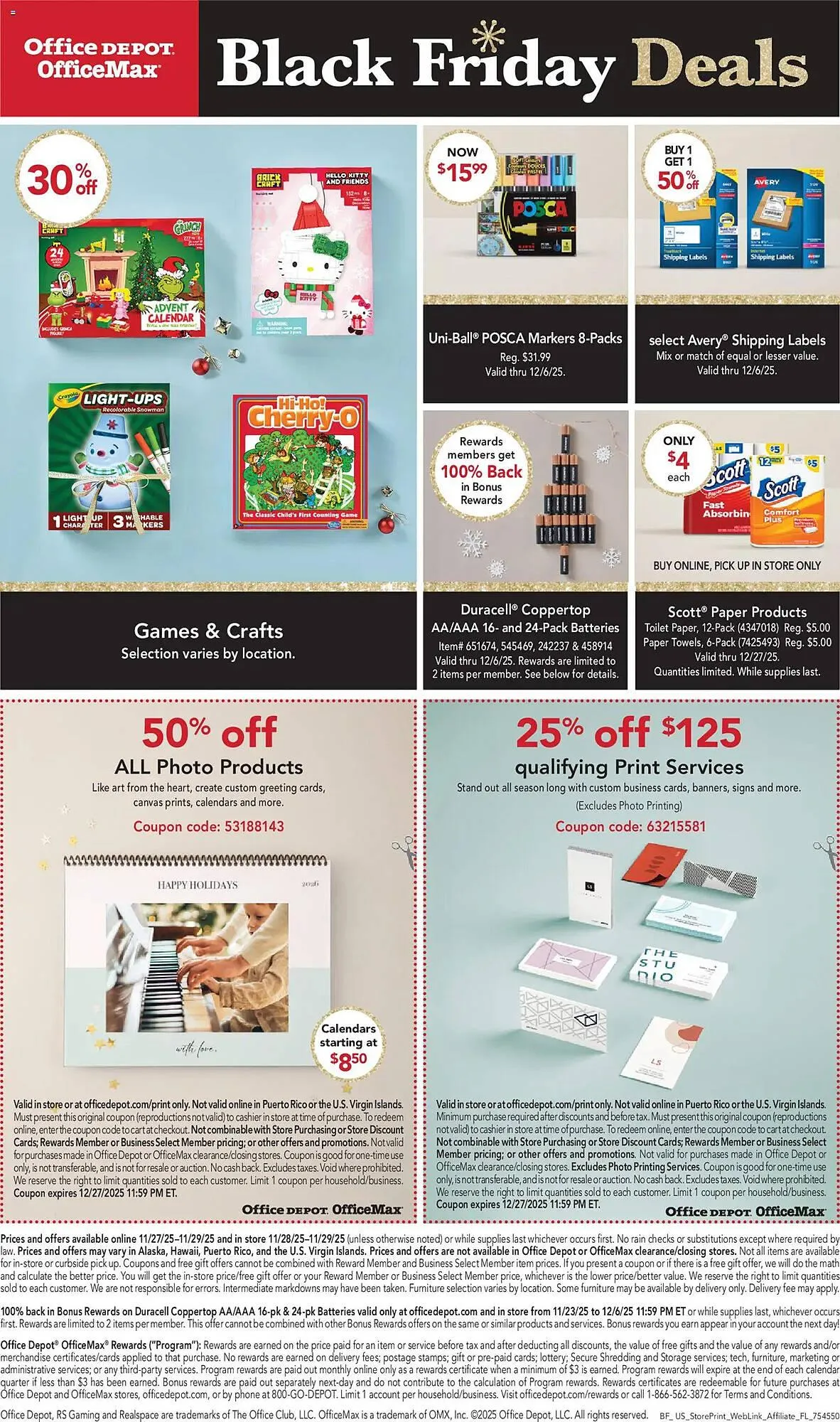 Weekly ad Office Depot flyer from November 27 to November 30 2025 - Page 2