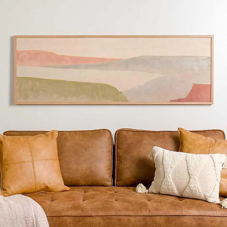 Abstract Desert Framed Art Print