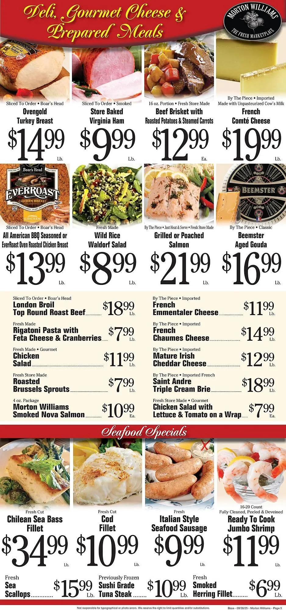 Weekly ad Morton Williams weekly ad from September 25 to October 2 2025 - Page 3