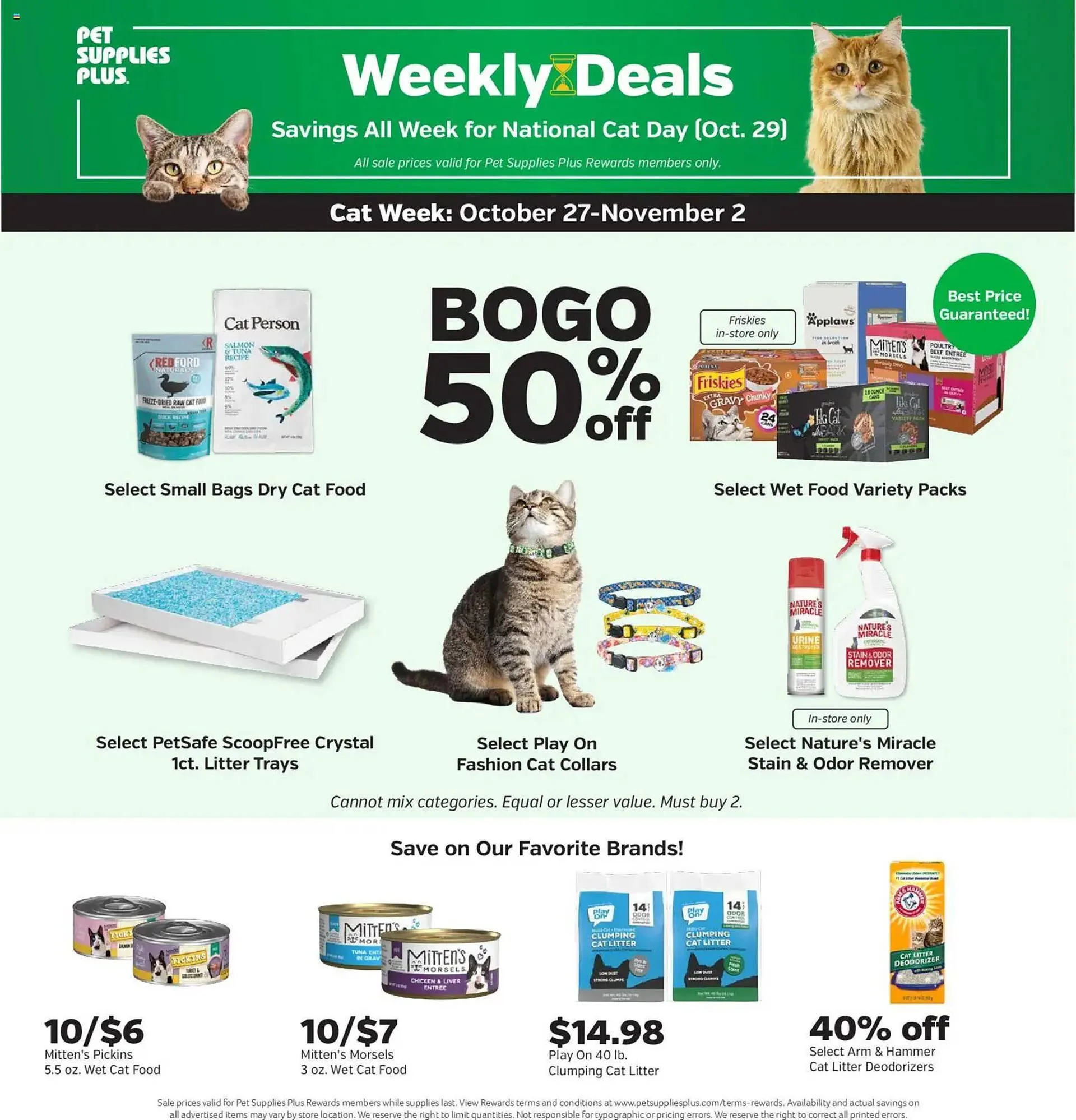 Weekly ad Pet Supplies Plus flyer from October 30 to November 30 2025 - Page 2