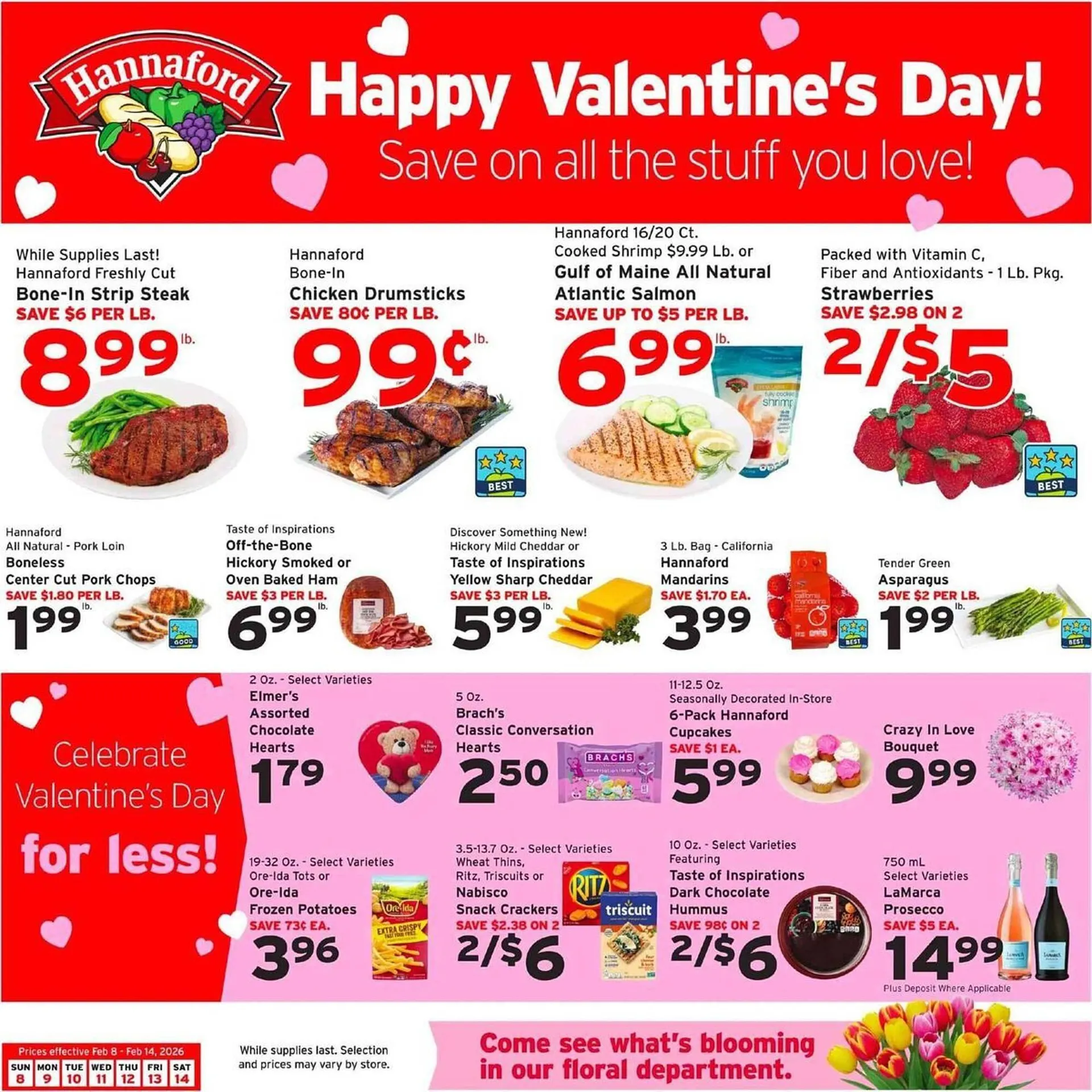 Hannaford flyer - 1