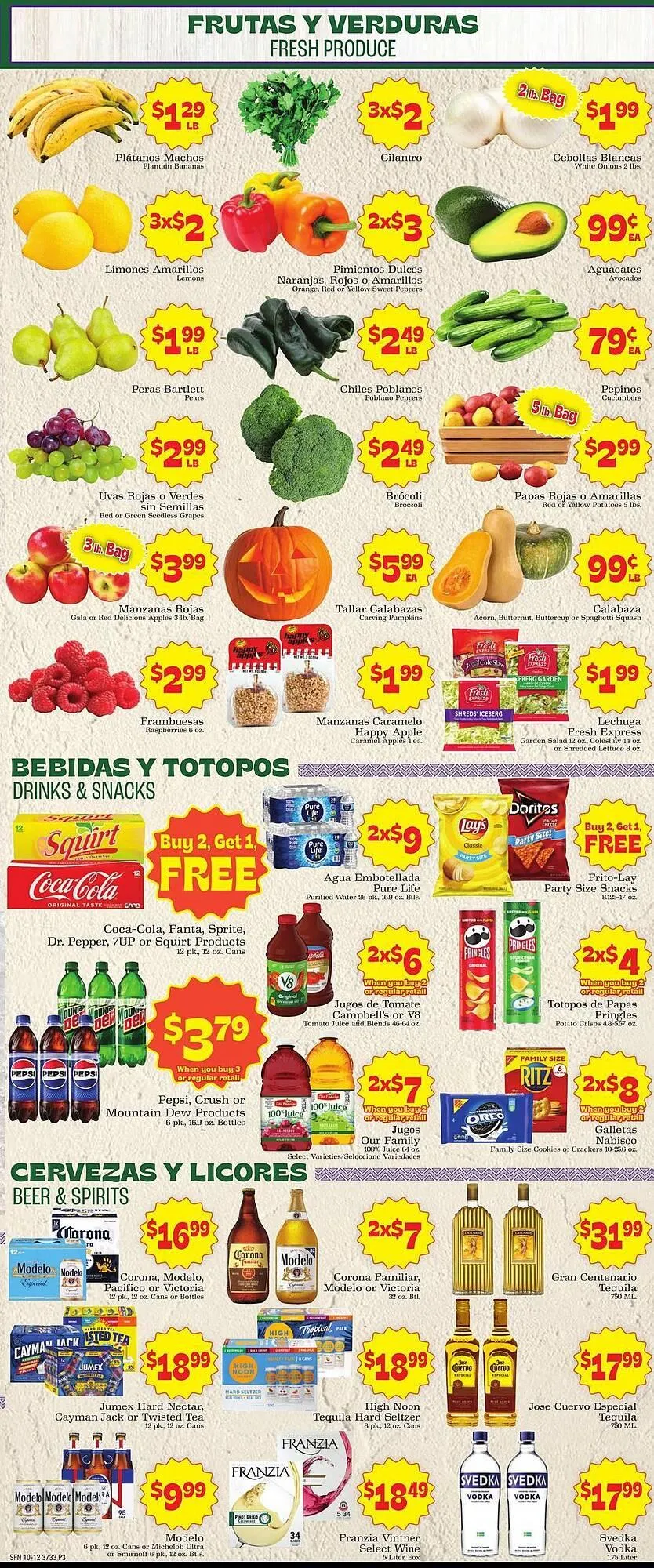 Weekly ad Supermercado Nuestra Familia weekly ad from October 12 to October 18 2025 - Page 3