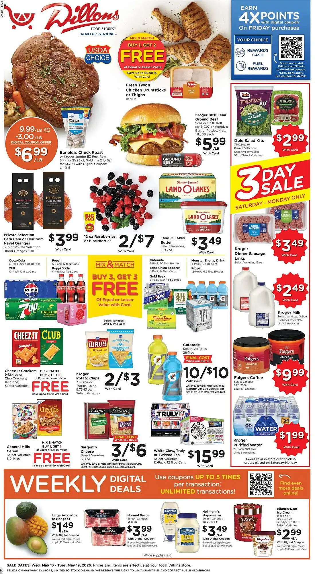Dillons weekly ad - 1