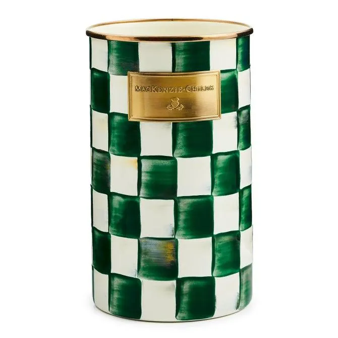 Check Enamelware Utensil Holder