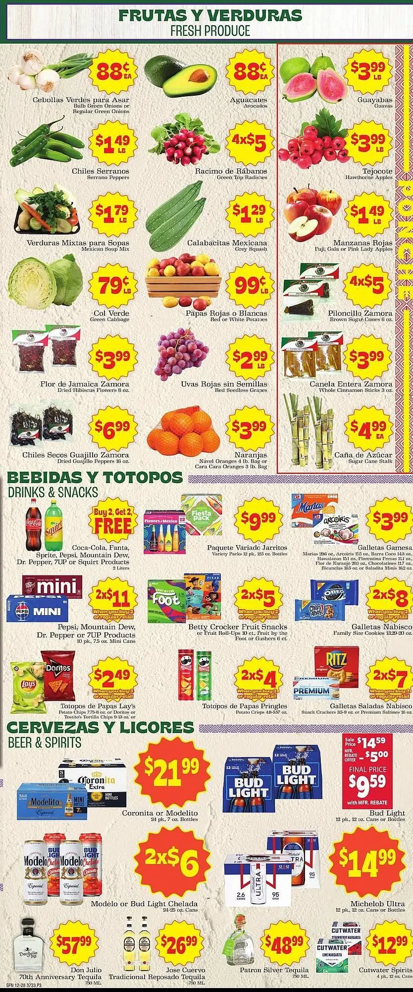 Weekly ad Supermercado Nuestra Familia weekly ad from December 28 to January 3 2026 - Page 3
