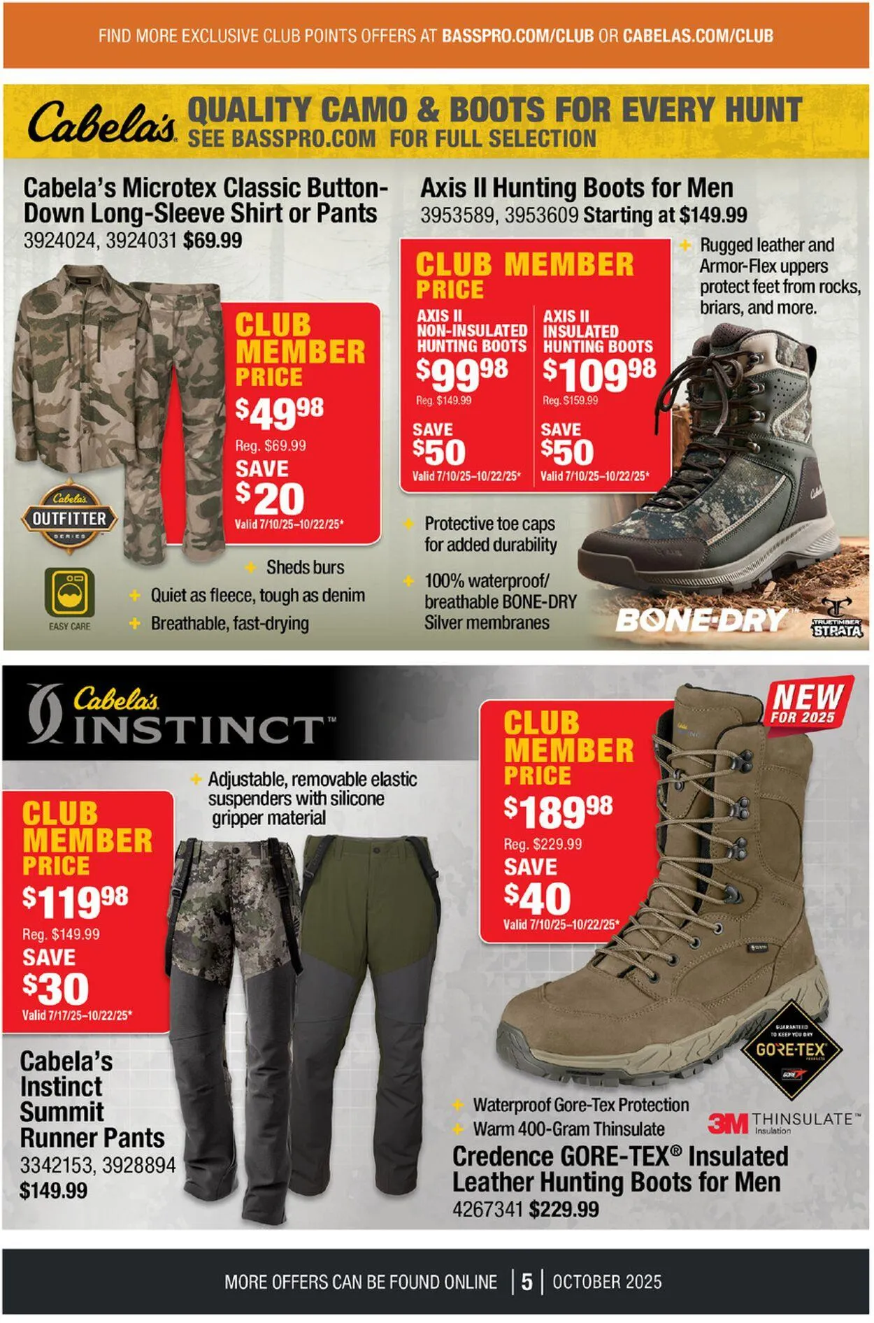 Weekly ad Cabela's Current weekly ad from October 1 to October 31 2025 - Page 5
