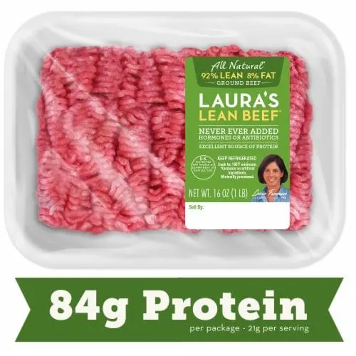 Laura’s Lean Beef® 92% Lean All Natural Ground Beef