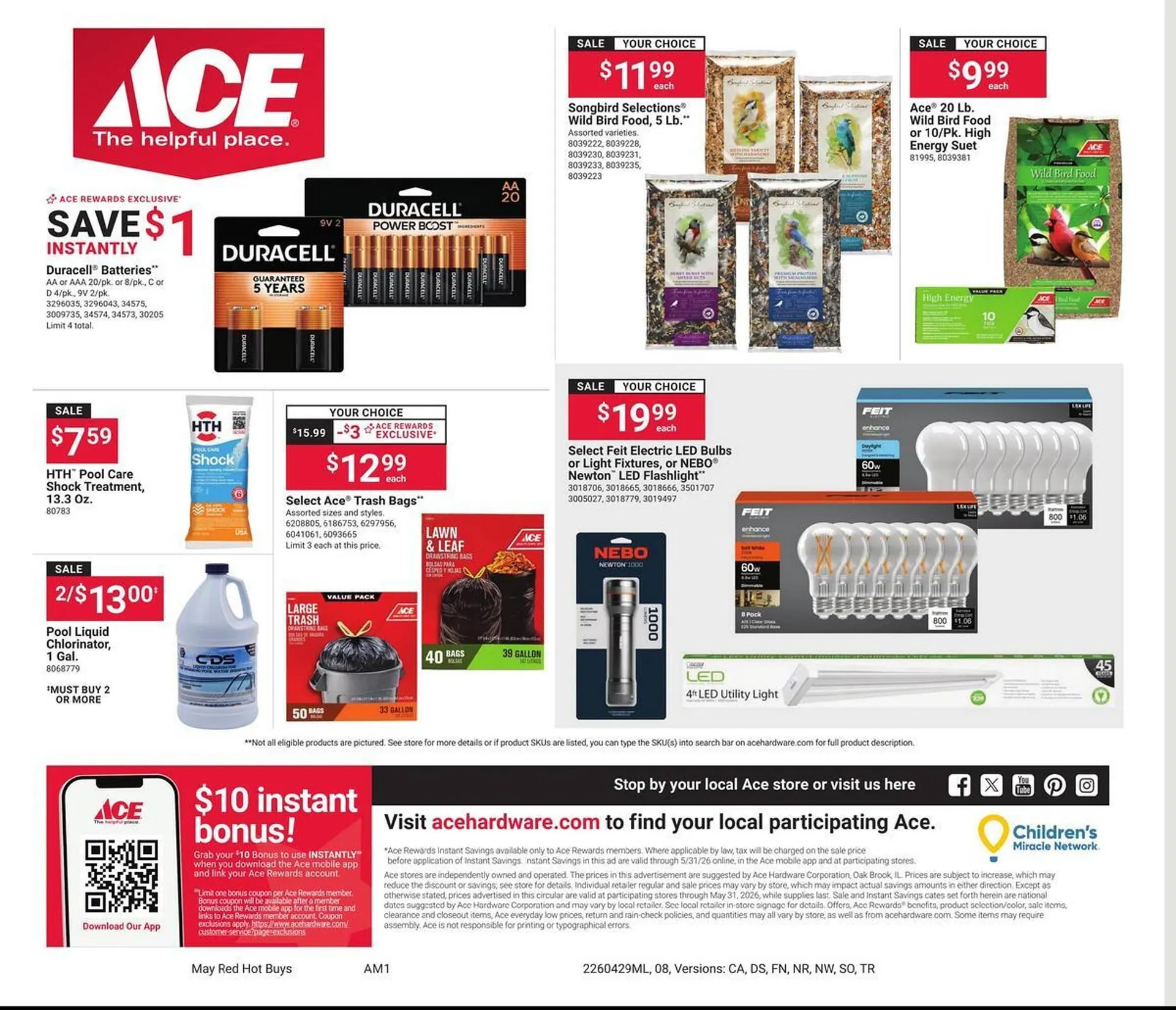 Weekly ad Ace Hardware flyer from April 29 to May 31 2026 - Page 8