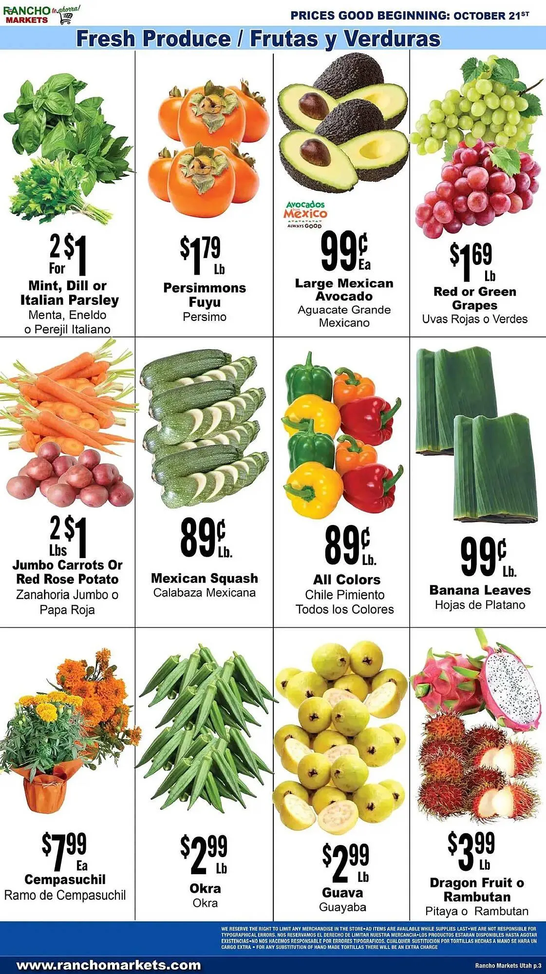Weekly ad Rancho Markets weekly ad from October 21 to October 27 2025 - Page 3