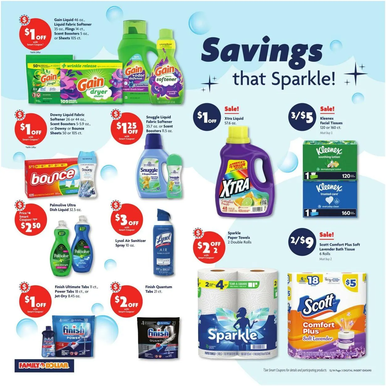 Weekly promotion Family Dollar Current weekly ad spanning from December 14 to December 20 2025 - Page 12 for Catalogue 365